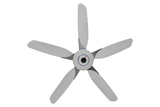 Quạt trần KDK 5 cánh Z60WS(GY) 76W