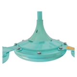 Quạt trần 3 cánh điện cơ 25cm QT1400-S-xanh