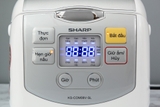 Nồi cơm điện tử Sharp KS-COM08V-SL 0.72 lít