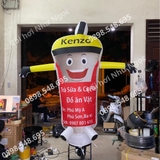 Rối hơi trà sữa cà phê