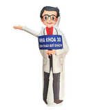 Rối hơi Nha khoa hình Bác sĩ