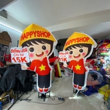 Rối hơi vẫy tay cửa hàng đồng giá