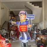 Rối hơi cửa hàng Xe máy