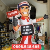 Rối hơi cửa hàng Xe máy