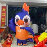 Rối hơi vẫy tay khu vui chơi trẻ em