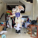 Rối hơi quán ăn nhà hàng hình con vật