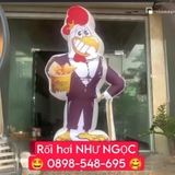 Rối hơi quán ăn nhà hàng hình con vật