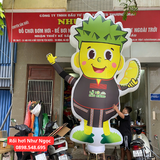 Rối hơi cửa hàng hoa quả