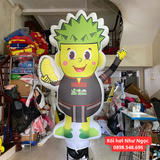 Rối hơi cửa hàng hoa quả