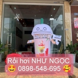 Rối hơi trà sữa cà phê