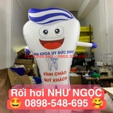 Rối hơi Nha khoa hình răng