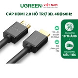 Cáp Dữ Liệu HDMI 1.4 Truyền Âm Thanh Hình Ảnh Dài 15M Ugreen(10111)