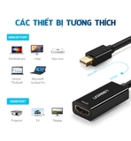 Dây Chuyển Đổi Mini Displayport Sang HDMI Dài 18cm Ugreen