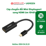 Dây Chuyển Đổi Mini Displayport Sang HDMI Dài 18cm Ugreen