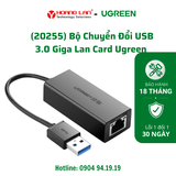 Bộ Chuyển Đổi USB 3.0 Giga Lan Card Ugreen
