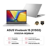 NB ASUS X1502VA - BQ886W (I7-13620H/16GB/SSD 512GB/FHD/W11 /SILVER /NO DVD/15.6