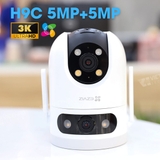 Mắt Camera Ezviz 2 mắt PTZ 10m H9C( 5M mỗi mắt) có màu ngoài trời, đàm thoại 2 chiều