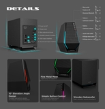 Loa 2.1 Bluetooth EDIFIER G1500 MAX RGB Gaming