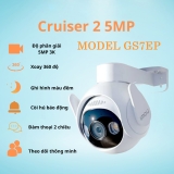 Camera IPC - GS7EP - 5M0WE IMOU Wifi 5M xoay 360 đàm thoại 2 chiều, có màu ban đêm