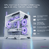 BỘ MÁY TÍNH PCHL 04 GAMING ( INTEL CORE I5-14600KF / VGA: Gigabyte RTX 4060 Ti Eagle OC 8GB / Ram: 32GB / SSD: 1T / PSU: 750W )