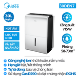 Máy hút ẩm Midea 50DEN7