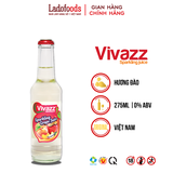 Vivazz Sparkling Juice - Nước Nho Có Ga Vị Đào - 275ML