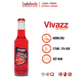 Vivazz Sparkling Juice - Nước Nho Có Ga Vị Dâu Tây - 275ML