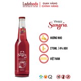 Vivazz Sangria Light Hương Nho - Chai 275ML