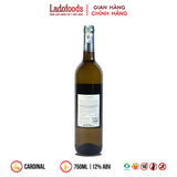 Vang Đàlạt Classic White Wine 750ML