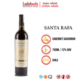 Rượu Vang Đỏ Chile - Santa Rafa - 750ML