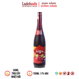 Vang trái cây nhiệt đới Vivazz Sangria Red Wine 750ML 7% Vol