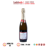 Vivazz Sparkling Juice - Nước Trái Cây Tự Nhiên Có Ga - Táo Đỏ - Chai 720ML