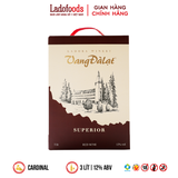 Vang Đàlạt Superior Red Wine Hộp 3L