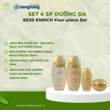 RE20 ENRICH Four-piece Set MADE IN KOREA (Softener: 150ml, Moisturizer: 150ml, Cream: 60ml, Serum: 32ml