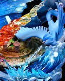 Lugia Zapdos Moltress Articuno Figure Resin - MFC