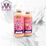 Gội xả tinh chất hoa hồng Biotin Raislave Luxury Rose Oil 2000ml