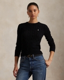 Áo len RALPH LAUREN trơn cổ tròn dài tay 4 màu