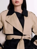 Coat MAJE cải màu kèm belt