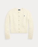 Cardigan RALPH LAUREN vặn thừng khuy sừng 2026