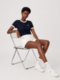 Áo LACOSTE cộc viền cổ 5 màu