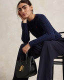 Áo len RALPH LAUREN cổ tròn dài tay 5 màu