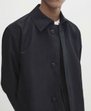Áo khoác MASSIMO DUTTI đen dáng dài