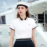 Áo polo HAZZY viền tay 2 màu