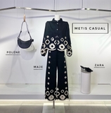 Sơ mi MAJE thêu hoa