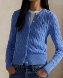 Cardigan RALPH LAUREN khuy trai 3 màu CS