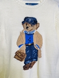 Áo len RALPH LAUREN gấu kem đội mũ