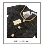 Váy tweed SELF PORTRAIT hàng khuy giữa