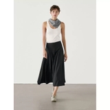 Chân váy MASSIMO DUTTI đen xếp ly