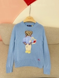 Áo len RALPH LAUREN xanh dương gấu sơ mi