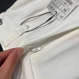 Quần baggy STRADIVARIUS trắng xắn gấu